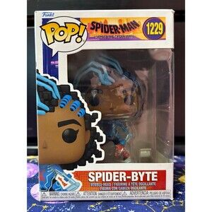 Spider-Man Across the Spider-Verse Spider-Byte Funko Pop